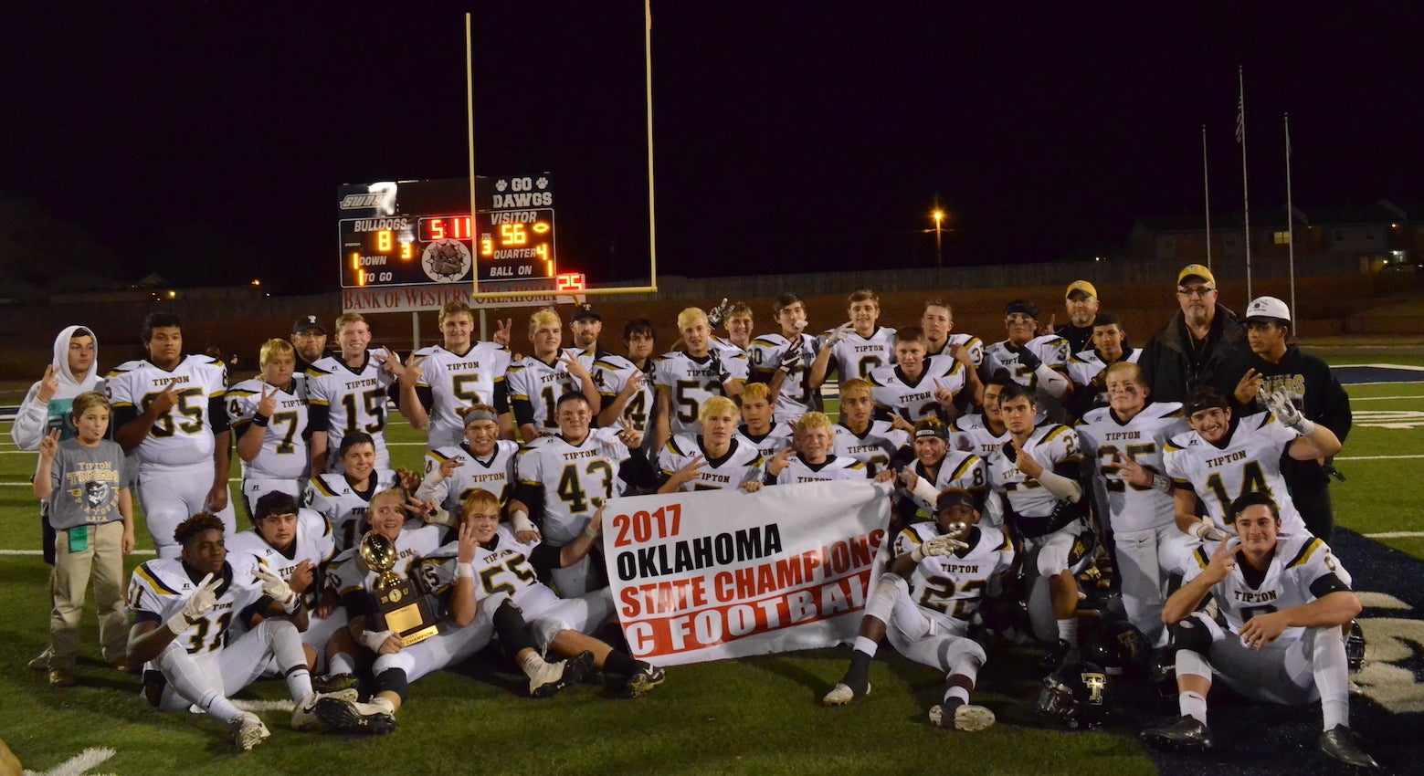 Tipton Public Schools State Champs Ring